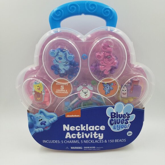 Tara Toy's Blue's Clues & You Necklace Activity Set - Picture 1 of 2